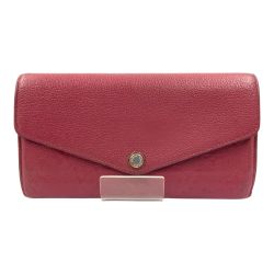 〇〇 LOUIS VUITTON ルイヴィトン モノグラム アンプラント ポルトフォイユ サラ  二つ折り長財布 M62213 レッド Bランク