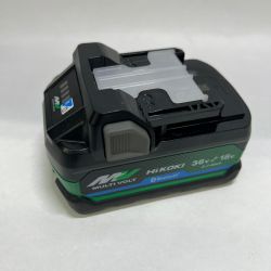 〇〇 HiKOKI ハイコーキ Bluetooth付き第2世代マルチボルト蓄電池 36V 2.5Ah/18V 5.0Ah BSL36A18BX ブラック 未使用品 Sランク