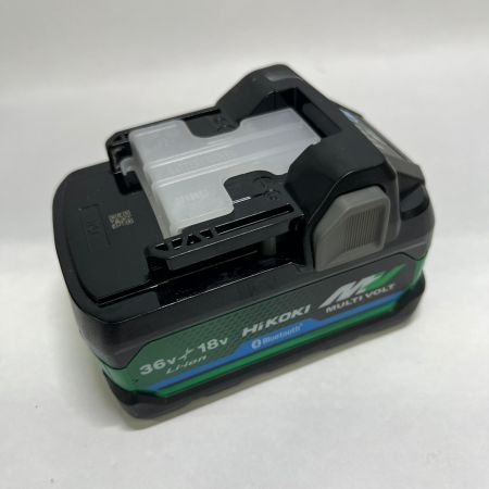  HiKOKI ハイコーキ Bluetooth付き第2世代マルチボルト蓄電池 36V 2.5Ah/18V 5.0Ah BSL36A18BX ブラック 未使用品