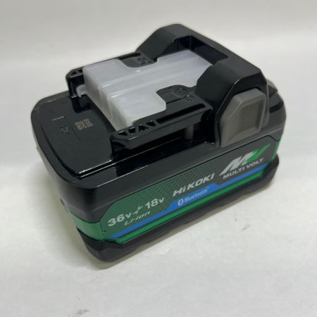  HiKOKI ハイコーキ Bluetooth付き第2世代マルチボルト蓄電池 36V 2.5Ah/18V 5.0Ah BSL36A18BX ブラック 未使用品