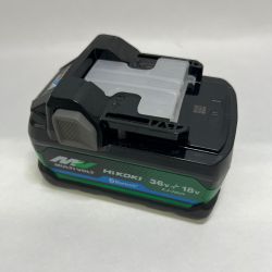 〇〇 HiKOKI ハイコーキ Bluetooth付き　第2世代マルチボルト蓄電池 36V 2.5Ah/18V 5.0Ah BSL36A18BX ブラック 未使用品 Sランク