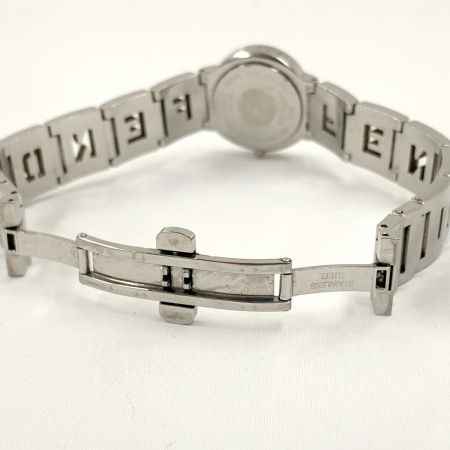  FENDI フェンディ クォーツ 2針 アナログ 腕時計 3050L シルバー x ブラック