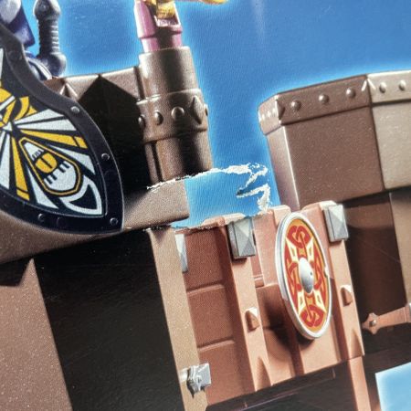  PLAYMOBIL 城と騎士 シリーズ ドワーフの移動要塞 9340