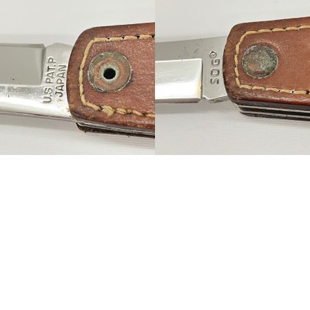  snowpeak スノーピーク SOG社 コラボ アタッシュ フォールディングナイフ 現状渡し