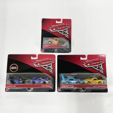  Mattel カーズ3 キャラクターカー ミニカー ジャクソン・ストーム スモーキー キング