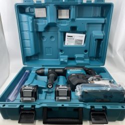 〇〇 MAKITA マキタ 充電式ハンマドリル 40v  HM001GRMX グリーン 未使用品 充電器・充電池2個・ケース付  Sランク
