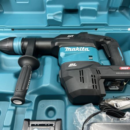  MAKITA マキタ 充電式ハンマドリル 40v  HM001GRMX グリーン 未使用品 充電器・充電池2個・ケース付 