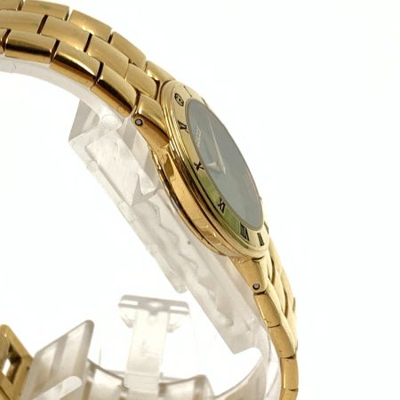  GUCCI グッチ レディース クォーツ 腕時計 3300L ゴールド x グリーン 現状渡し 