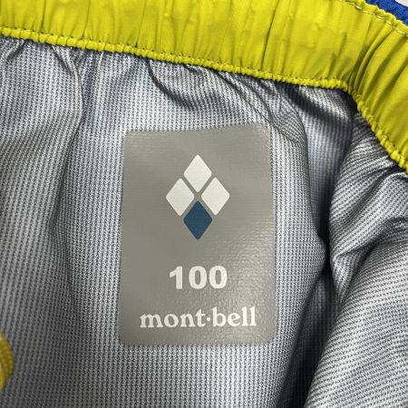  mont･bell モンベル キッズ レインウェア レイントレッカー サイズ100cm #1128642 ブルー