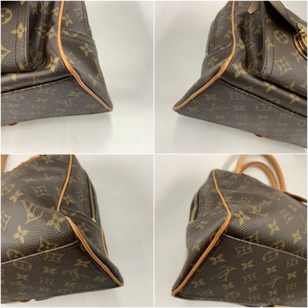  LOUIS VUITTON ルイヴィトン モノグラム マンハッタンGM ハンドバッグ  M40025 ブラウン