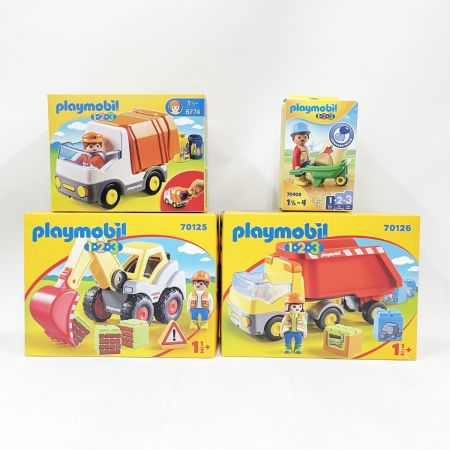  Playmobil プレイモービル1.2.3 働く車 新品未開封 まとめ