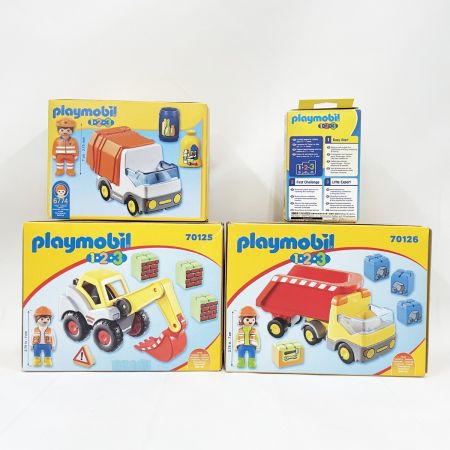  Playmobil プレイモービル1.2.3 働く車 新品未開封 まとめ