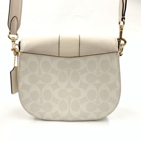  COACH コーチ シグネチャー ショルダーバッグ 斜め掛け C2806 ホワイト