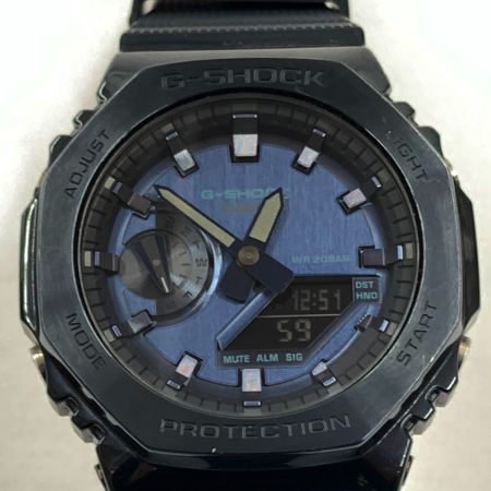  CASIO カシオ Gショック アナログデジタル 2100シリーズ クォーツ 腕時計 GM-2100N ブルー