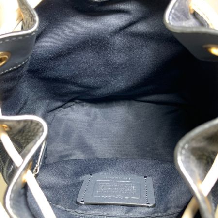  COACH コーチ デンプシー ドローストリング バケット バッグ シグネチャー デニム 2WAY C4101 ネイビー