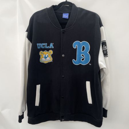  UCLA メンズ ジャケット スタジャン SIZE L 22380703 ブラック×ホワイト