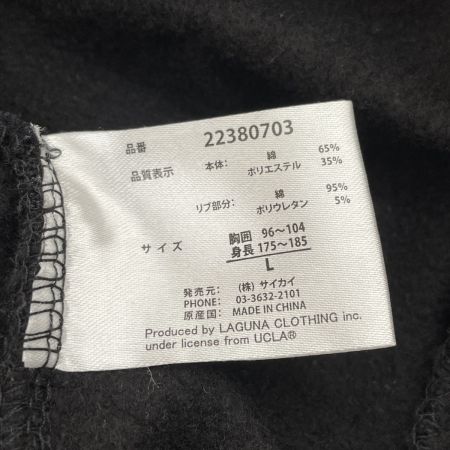  UCLA メンズ ジャケット スタジャン SIZE L 22380703 ブラック×ホワイト