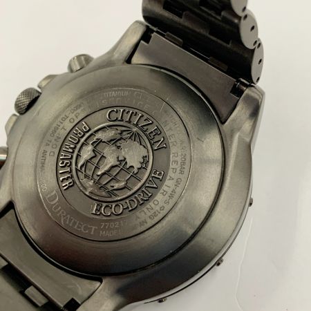  CITIZEN シチズン プロマスター スカイナビホーク ソーラー電波クォーツ 腕時計 PMV65-2242 ブラック