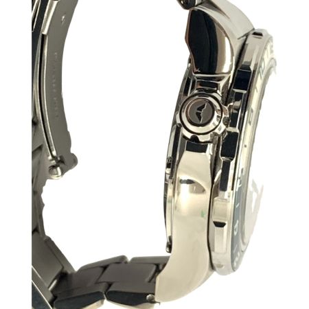  KENTEX マリンGMT ブルーMOP 自動巻き 腕時計 S820X-05 シルバー