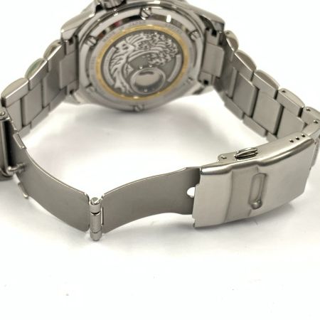  KENTEX マリンGMT ブルーMOP 自動巻き 腕時計 S820X-05 シルバー