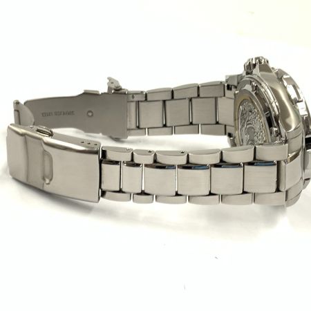  KENTEX マリンGMT ブルーMOP 自動巻き 腕時計 S820X-05 シルバー