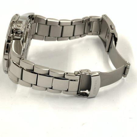  KENTEX マリンGMT ブルーMOP 自動巻き 腕時計 S820X-05 シルバー