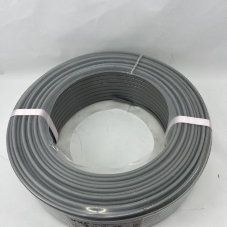  富士電線工業 電材 VVFケーブル 3芯 3× 1.6 LFV-R 100m 未開封品 グレー 2025年3月(令和7年)製造