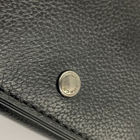  COACH コーチ トライフォールド オリガミ コイン ウォレット 三つ折り財布 C4439 ブラック