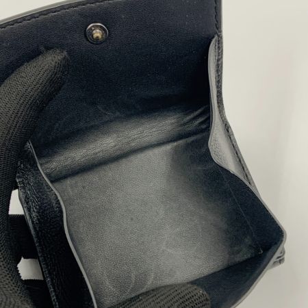  COACH コーチ トライフォールド オリガミ コイン ウォレット 三つ折り財布 C4439 ブラック