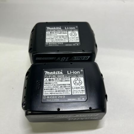  MAKITA マキタ 充電式インパクトドライバ 18V 6Ah バッテリ2本 充電器 ケース付 TD173DRGX 未使用品
