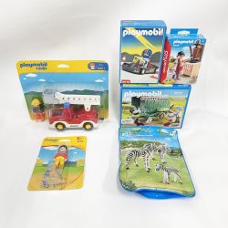 〇〇 playmobil プレイモービル のどかな農場 鶏舎  黒いゴーカート 他6点セット Nランク