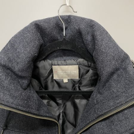  UNITED ARROWS ユナイテッドアローズ メンズ  フーデッド・メルトンジャケット SIZE S 6225-648-0502 ネイビー