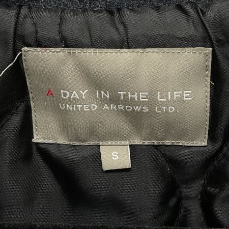  UNITED ARROWS ユナイテッドアローズ メンズ  フーデッド・メルトンジャケット SIZE S 6225-648-0502 ネイビー