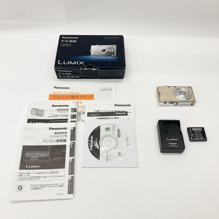  Panasonic パナソニック LUMIX ルミックス コンパクト デジタルカメラ DMC-FX66
