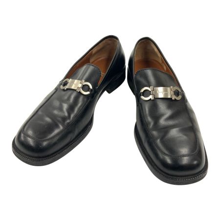  Salvatore Ferragamo サルヴァトーレフェラガモ ガンチーニ ローファー ビジネスシューズ サイズ表記 7 1/2 ブラック