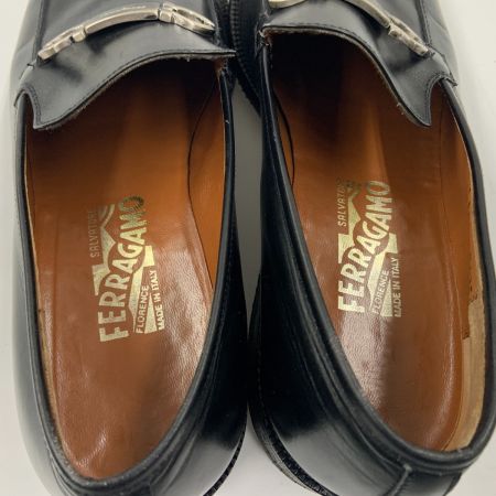  Salvatore Ferragamo サルヴァトーレフェラガモ ガンチーニ ローファー ビジネスシューズ サイズ表記 7 1/2 ブラック