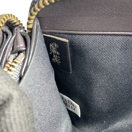  COACH コーチ シグネチャー ラウンドファスナー 長財布  F58112 ブラウン x ブラック