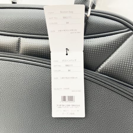 BRIDGESTONE GOLF ブリヂストンゴルフ ボストンバッグ MBB BBG111 ブラック 未使用品