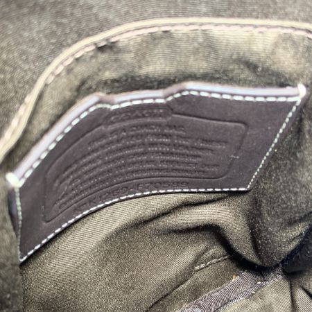  COACH コーチ シグネチャー ヘリテージストライプ ショルダーバッグ F70589 ベージュ