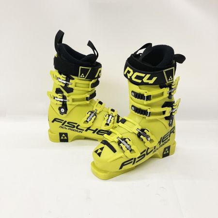  FISCHER フィッシャー RC4 PODIUM  20-21モデル スキーブーツ SIZE 23cm イエロー 現状渡し