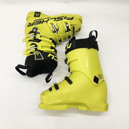  FISCHER フィッシャー RC4 PODIUM  20-21モデル スキーブーツ SIZE 23cm イエロー 現状渡し