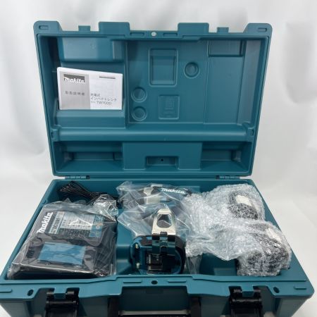  MAKITA マキタ 充電器・充電池2個・ケース付 コードレス式 18v 6.0Ah TW700DRGX 未使用品