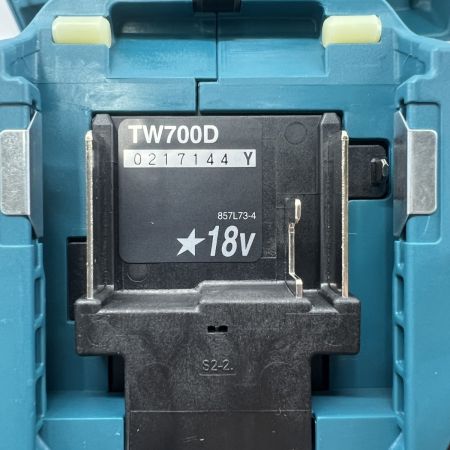  MAKITA マキタ 充電器・充電池2個・ケース付 コードレス式 18v 6.0Ah TW700DRGX 未使用品