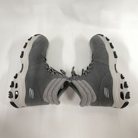  SKECHERS レディース スニーカーブーツ サイズ25.5cm 49727 チャコール