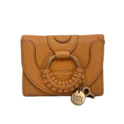 see by chloe シーバイクロエ レディース 三つ折り財布  01-21-52-65 オレンジ Bランク