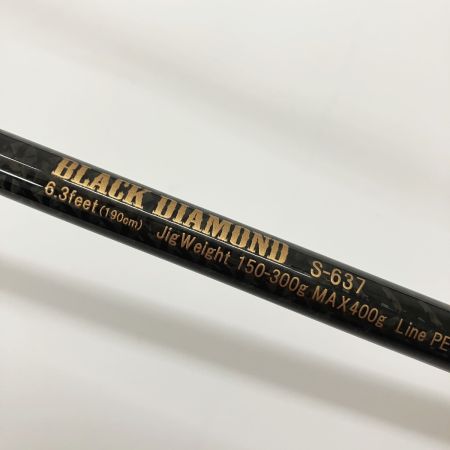  Water Land BLACK DIAMOND ウォーターランド ブラックダイアモンド S-637 ジギングロッド