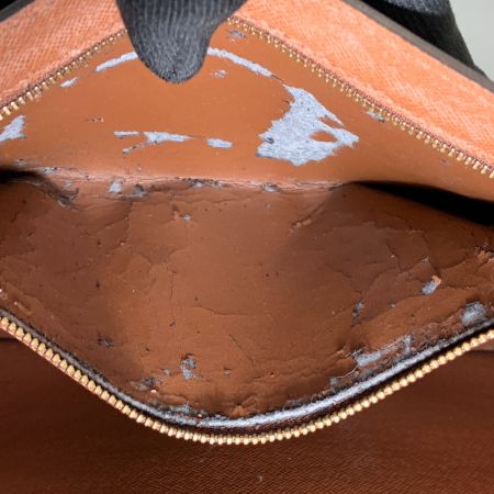  LOUIS VUITTON ルイヴィトン モノグラム ポルトドキュマン バンドリエール ビジネスバッグ M53338 ブラウン 現状渡し 