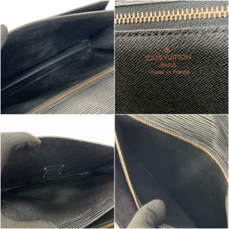  LOUIS VUITTON ルイヴィトン エピ ポシェット セリエ ドラゴンヌ メンズ セカンドバッグ M52612 ブラック