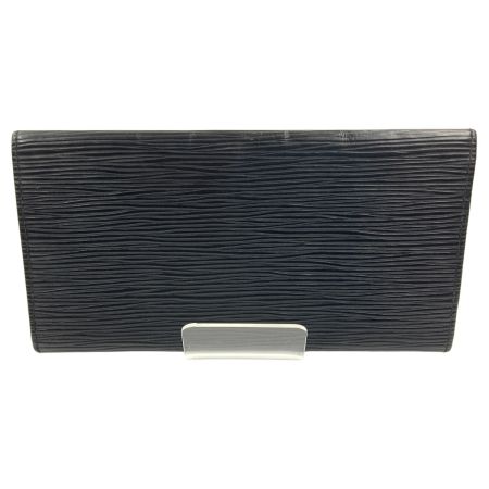  LOUIS VUITTON ルイヴィトン エピ 二つ折り財布  ブラック 現状渡し ジャンク品