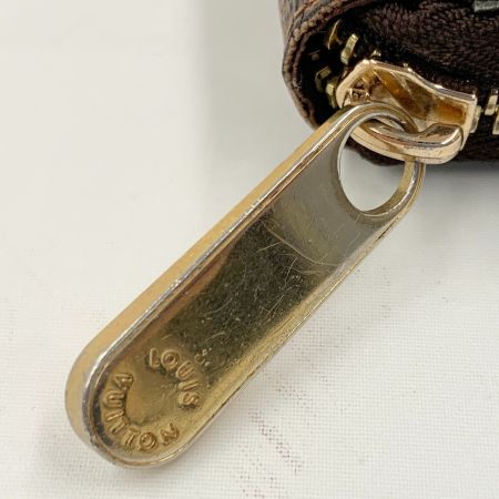  LOUIS VUITTON ルイヴィトン ダミエ ジッピーウォレット ラウンドファスナー長財布 N60015 ブラウン